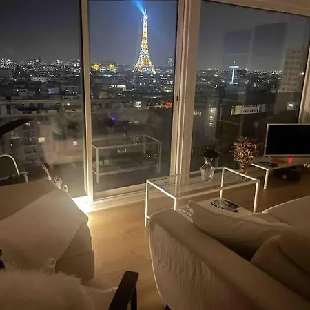 Terrasse Vue Tour Eiffel *